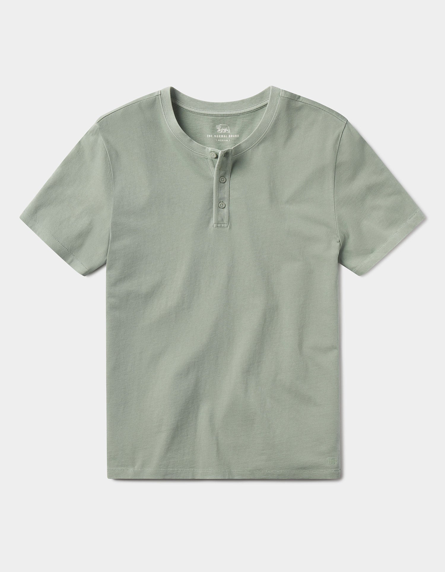 Men | Normal Jersey Henley | Juniper