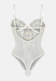 OW Collection Flora Bodysuit | White