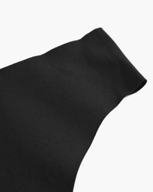 Black Thong - Free Cut Micro High Waisted Thong
