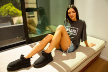 COSY ULTRA SHORT PLATFOAM BLACK - Australia Luxe Collective