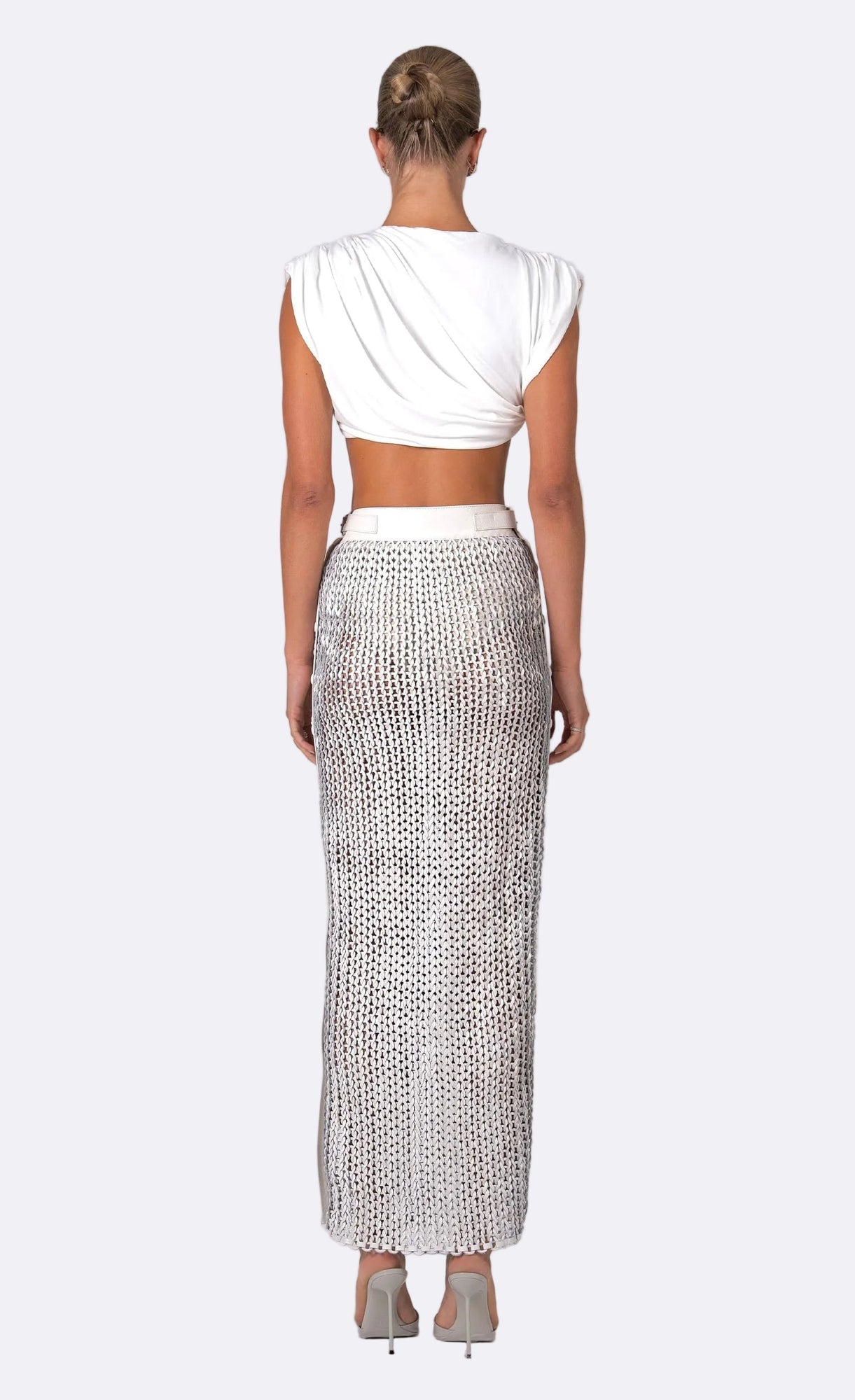 Faye Skirt | White