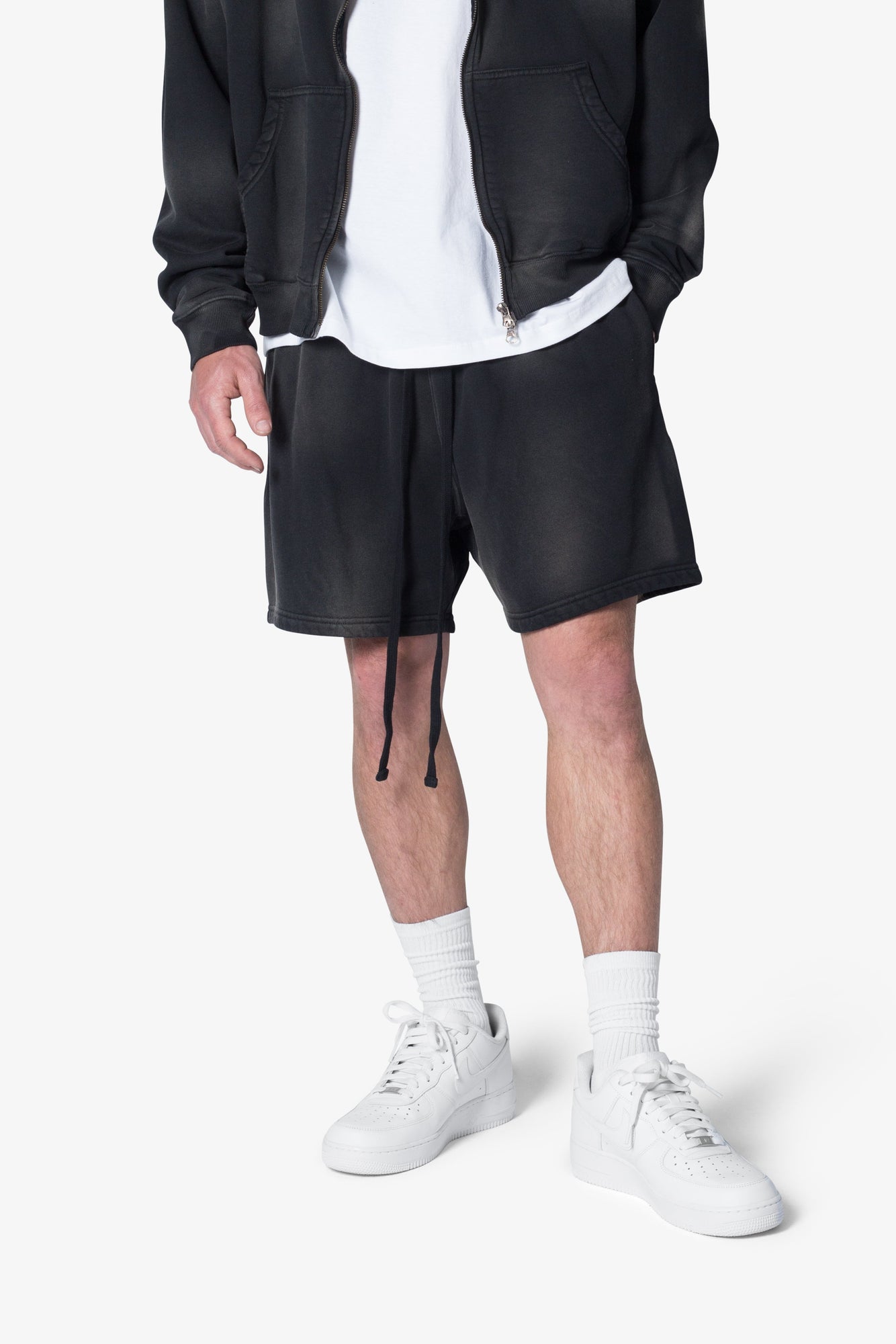 Faded Every Day Sweatshorts | Washed Black