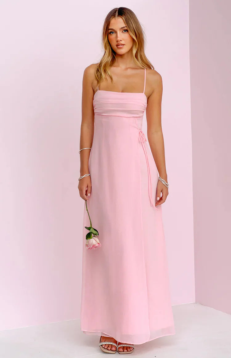 Flossie Sleeveless Prom Dress | Pink