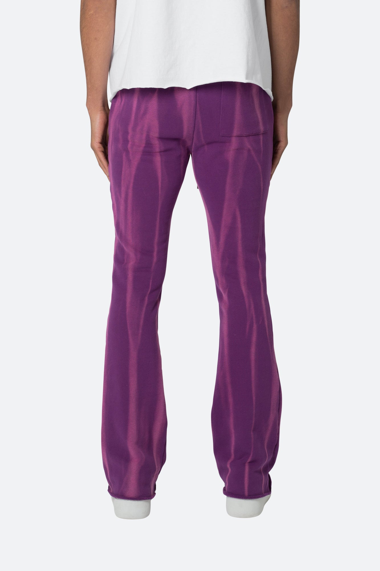 French Terry Flare Sweatpants | Purple