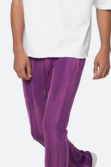 French Terry Flare Sweatpants | Purple
