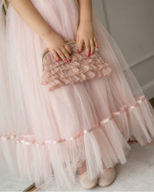 Girls | Camila Tulle Gown | Light Pink
