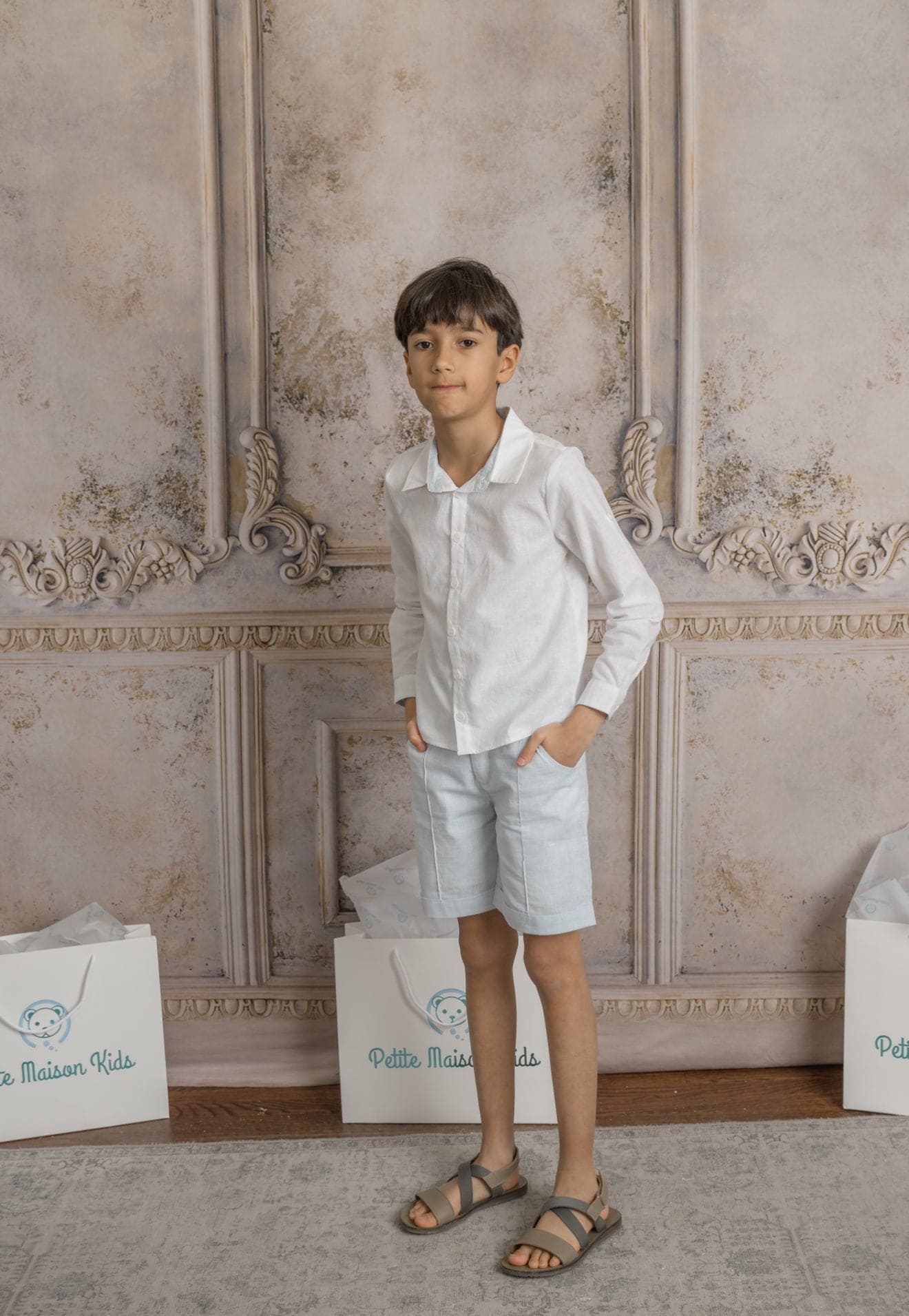 Boys | Charlotte Shorts | Baby Blue