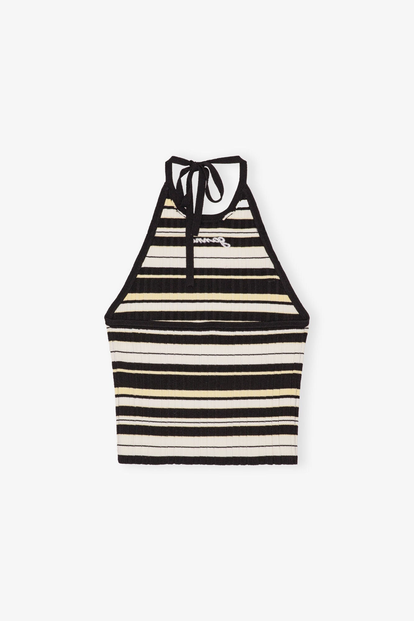 Future Rib Halterneck Top | Multicolour