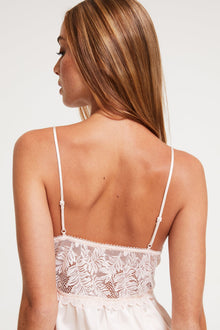Stretch Lace Cami | Primrose Pink