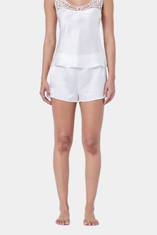 Silk Short | White