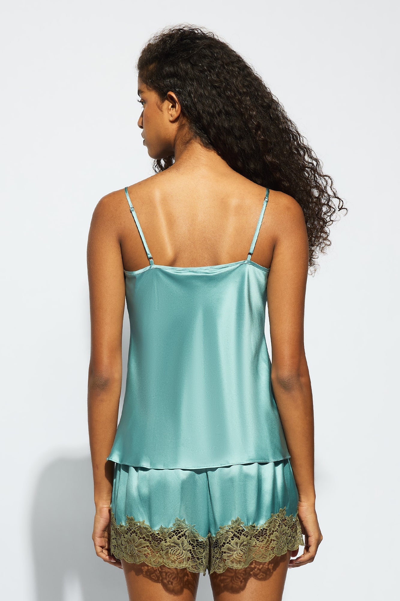 Silk Lace Cami | River