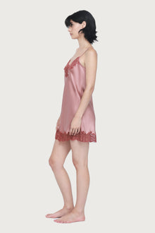 Silk Lace Chemise | Mauve