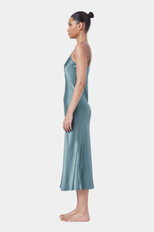 Silk Lace Slip | Moss