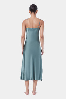 Silk Lace Slip | Moss