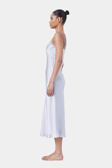 Silk Lace Slip | Silver