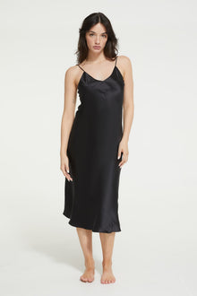 Silk Slip | Black