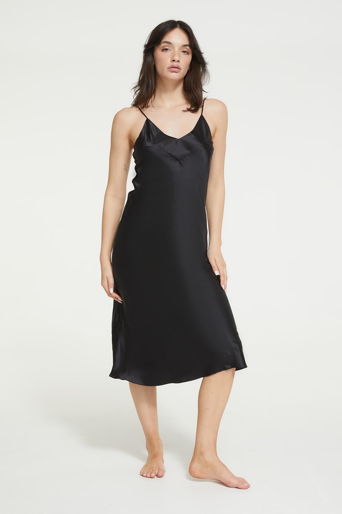 Silk Slip | Black