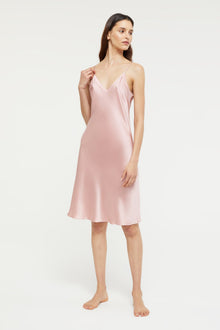 Silk Midi Slip | Bridal Rose