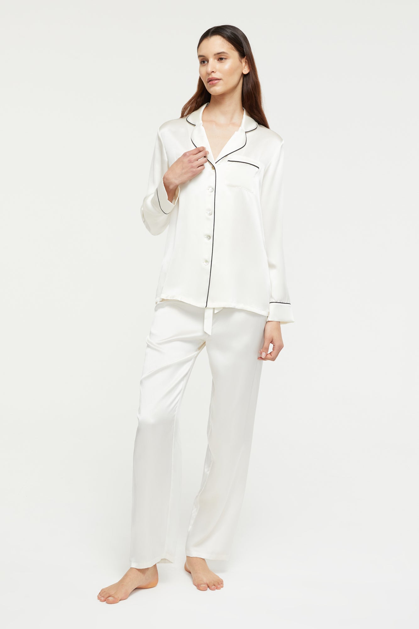 Fine Finishes Pyjama | Creme