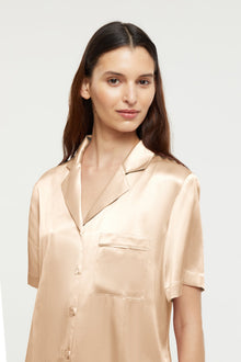 Fine Finishes Short Pajama | Mink