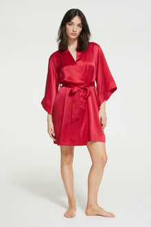 Silk Robe | Ruby