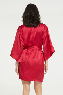 Silk Robe | Ruby