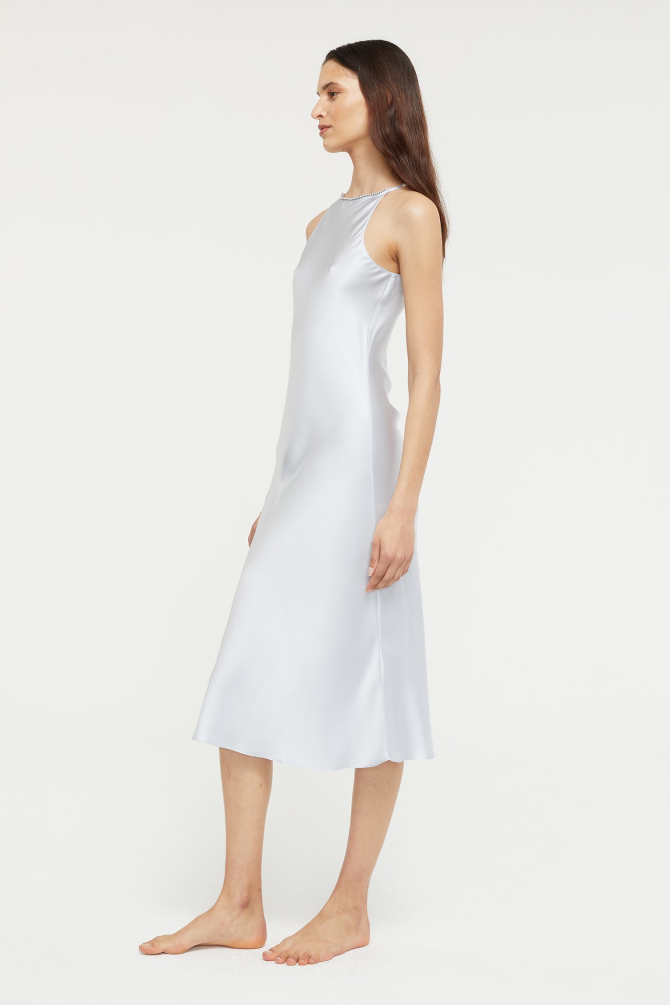 Diamond Trim Slip | Glacier