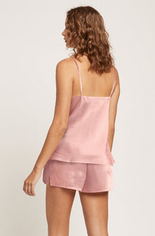Silk V-Neck Cami | Bridal Rose