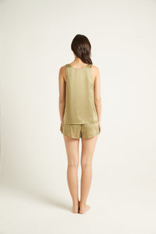 Washable Silk Short | Burnt Olive