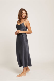 Silk Jacquard Slip | India Ink
