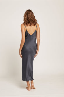 Silk Jacquard Slip | India Ink