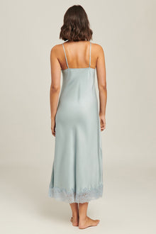 Washable Silk Blend Slip | Pearl Blue