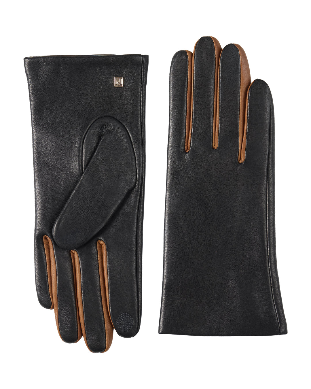 Bruno Magli | Women | Women's Leather Glove | Black/Camel