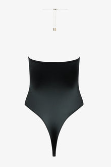 Thong Swimsuit - Glow | Black