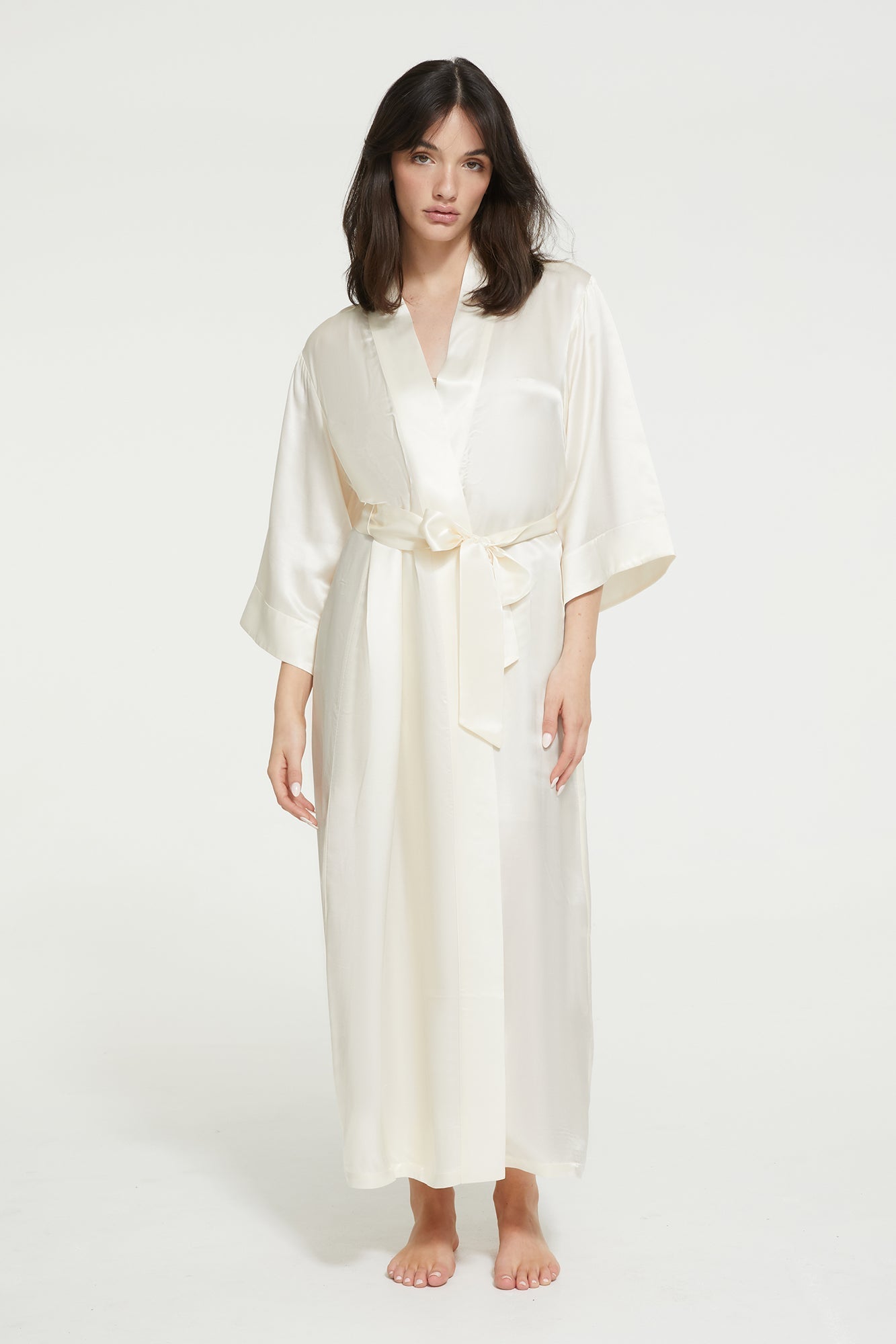 Mrs Long Robe | Creme