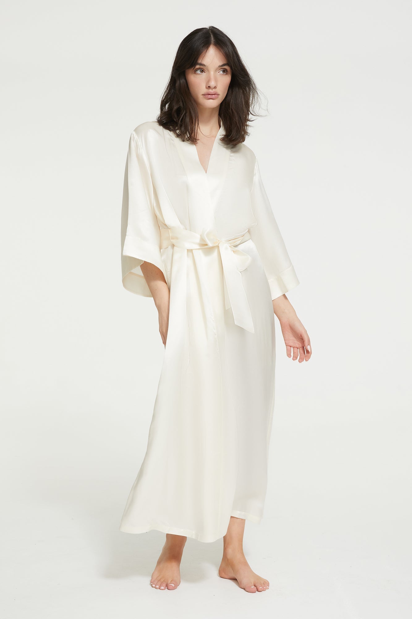 Mrs Long Robe | Creme