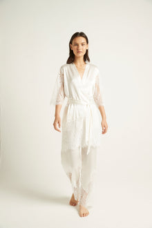 Blaise Silk Pants | Ivory