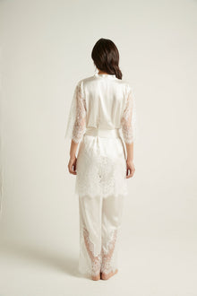 Blaise Silk Pants | Ivory