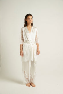 Blaise Silk Pants | Ivory