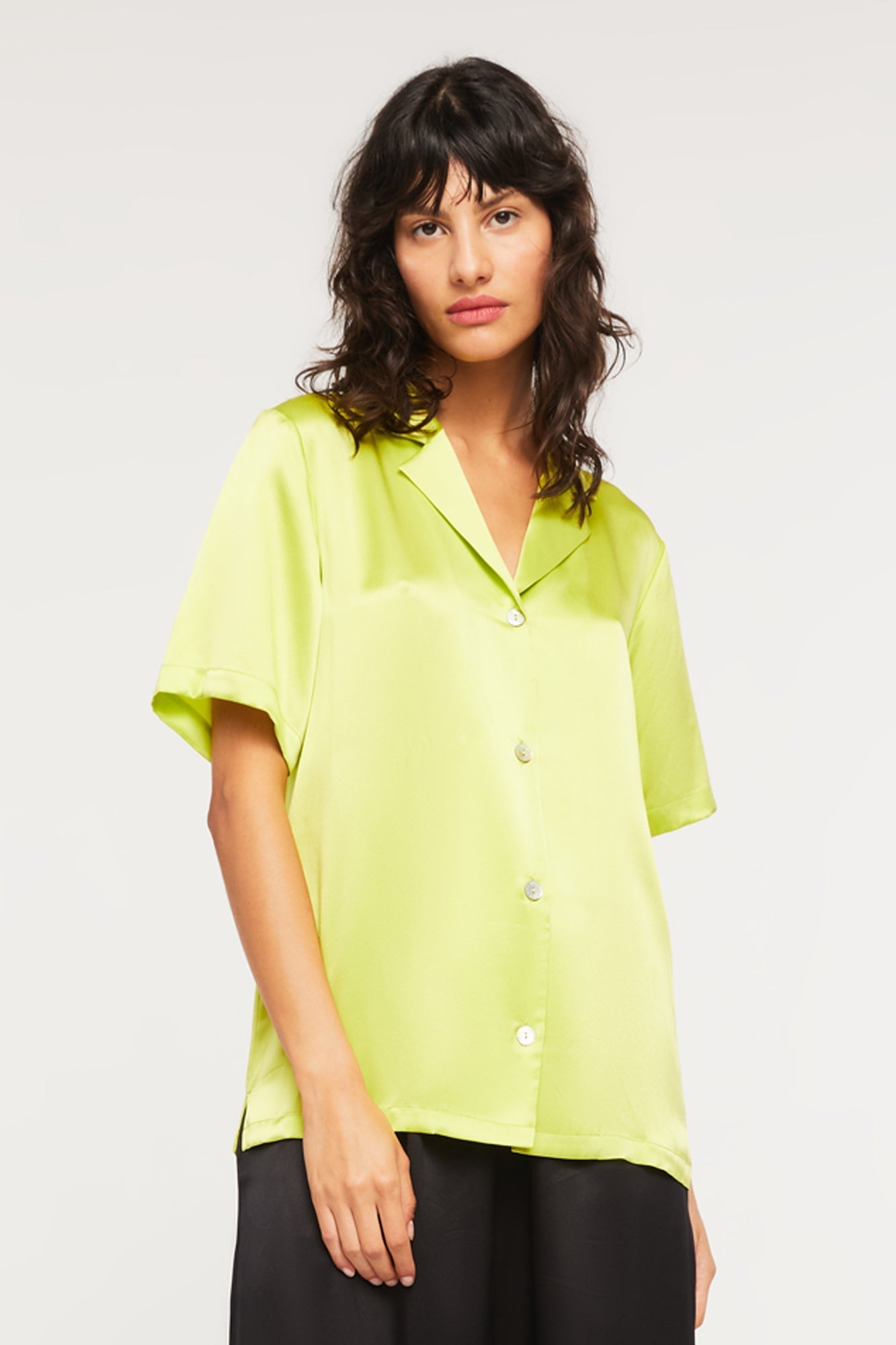 Camp Shirt | Electric Lime