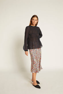 Finley Gathered Top | India Ink