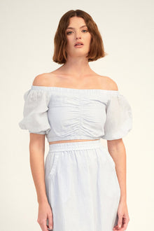 Dakota Top | Illusion Blue