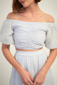 Dakota Top | Illusion Blue