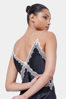 Sadie Top | Black W/ White