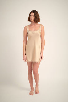 Aurora Silk Chemise | Mink
