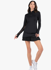 Top Golf | 1/4 Zip Long Sleeve | Black