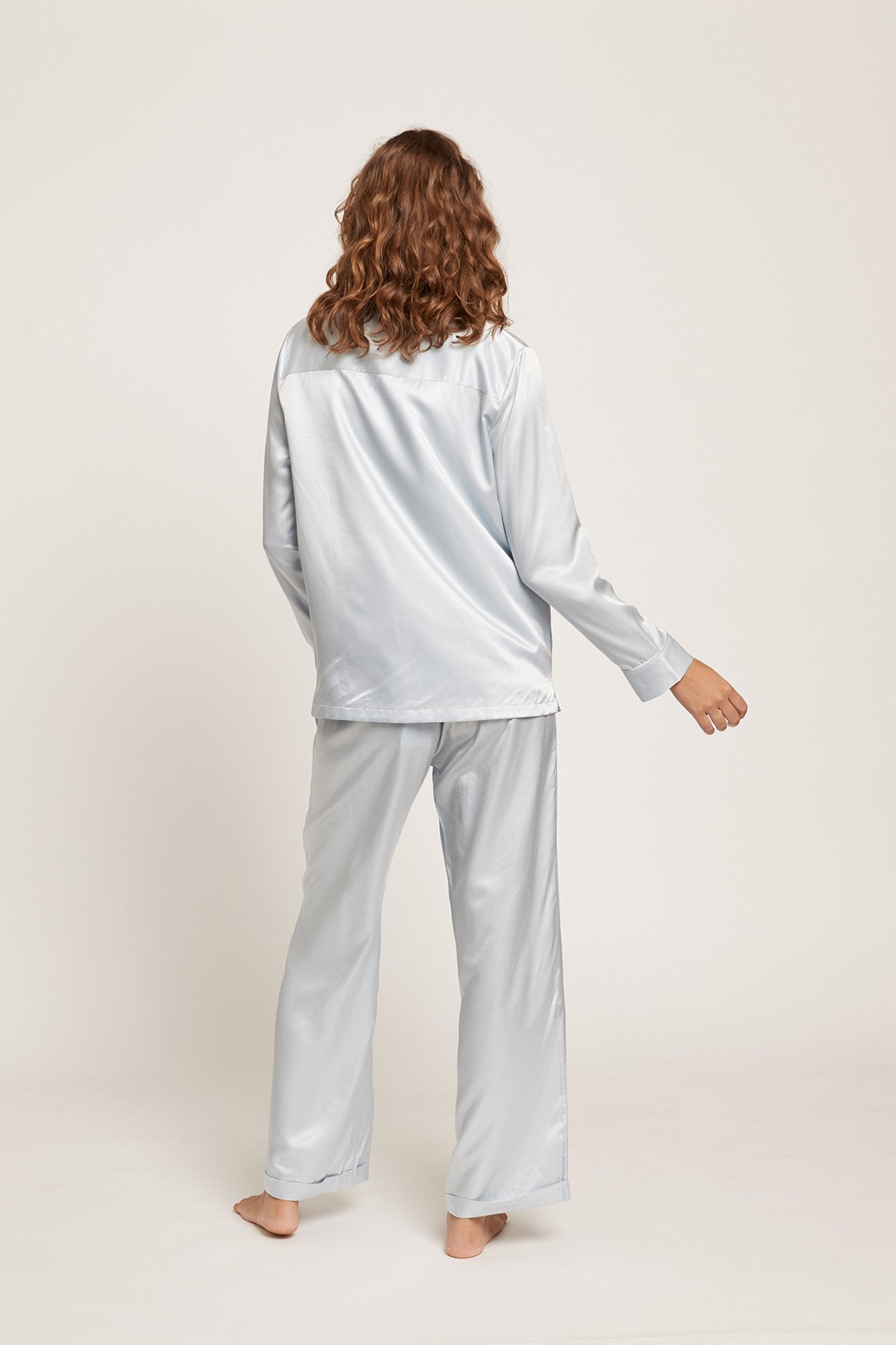 Washable Silk Pajama | Ice