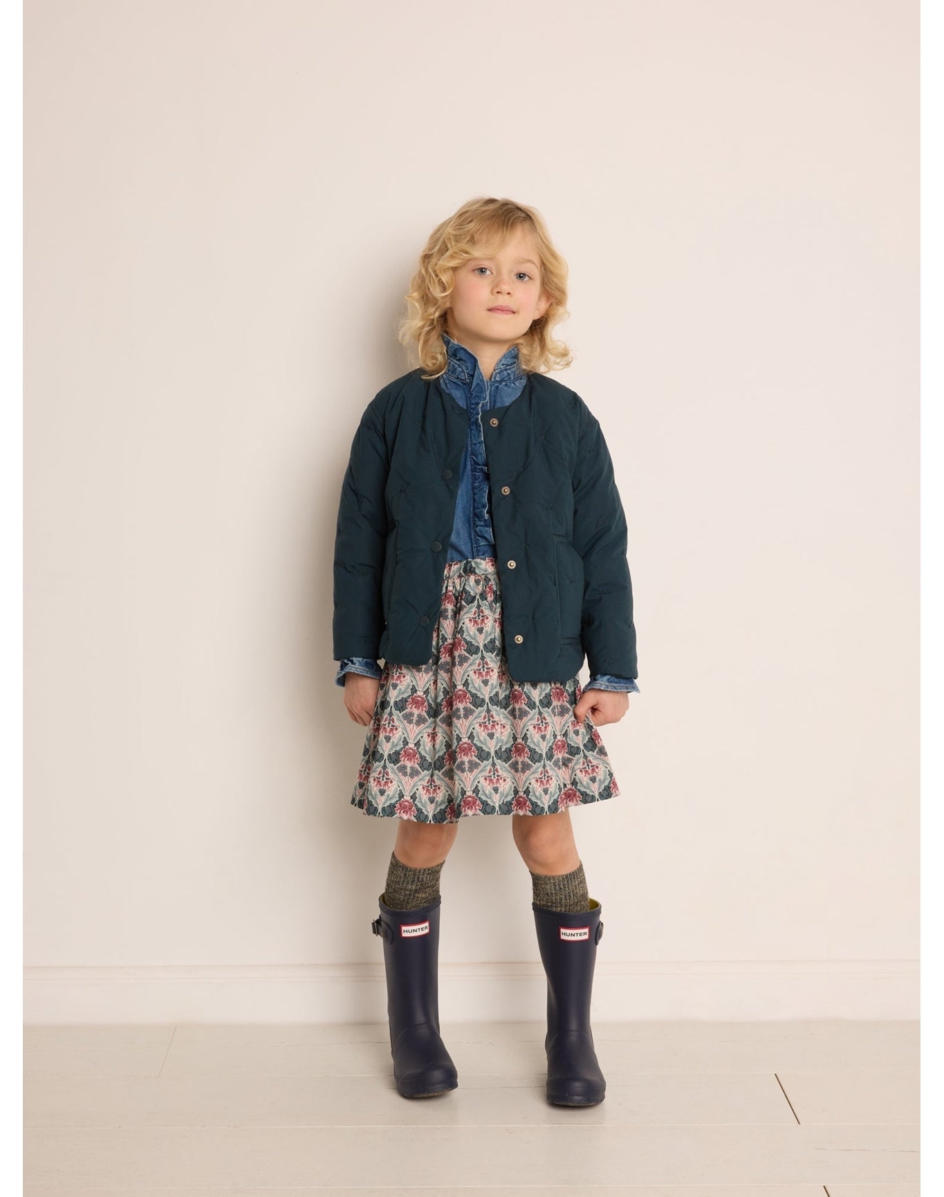 Girls | Baila Jacket | 10Y-12Y | Petrol Blue