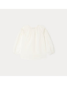 Girls | Bluette Blouse | 12Y | Milk White