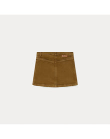 Girls | Denim Miniskirt | 6Y | Light Khaki
